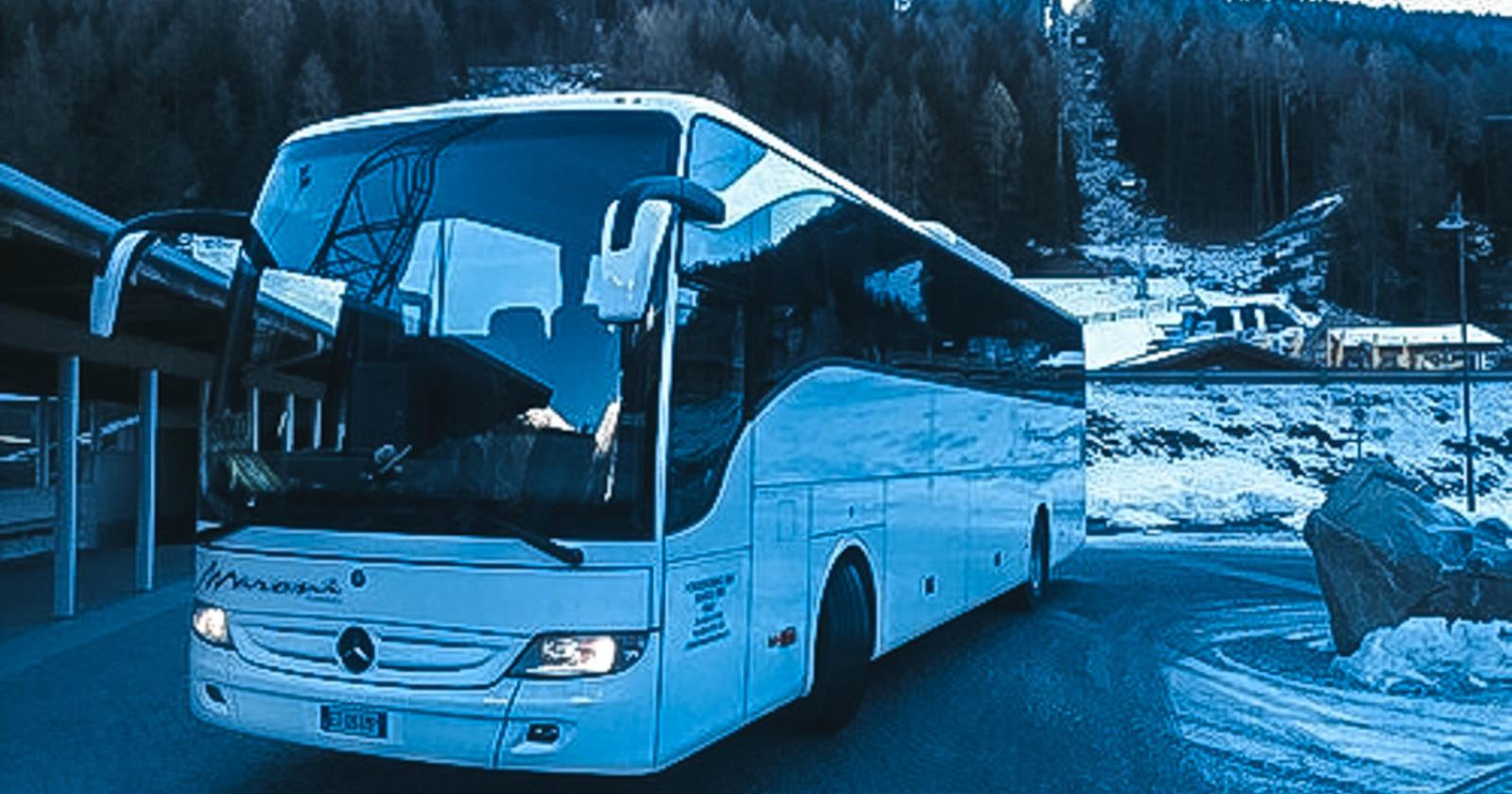 Pullman sequestrato, 27 polesani appiedati nella neve in Austria