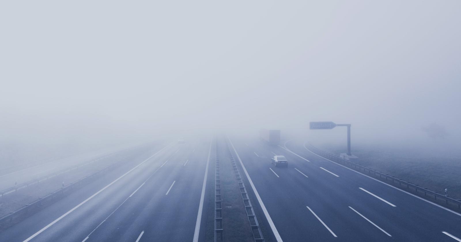 Cosa fare in caso di nebbia