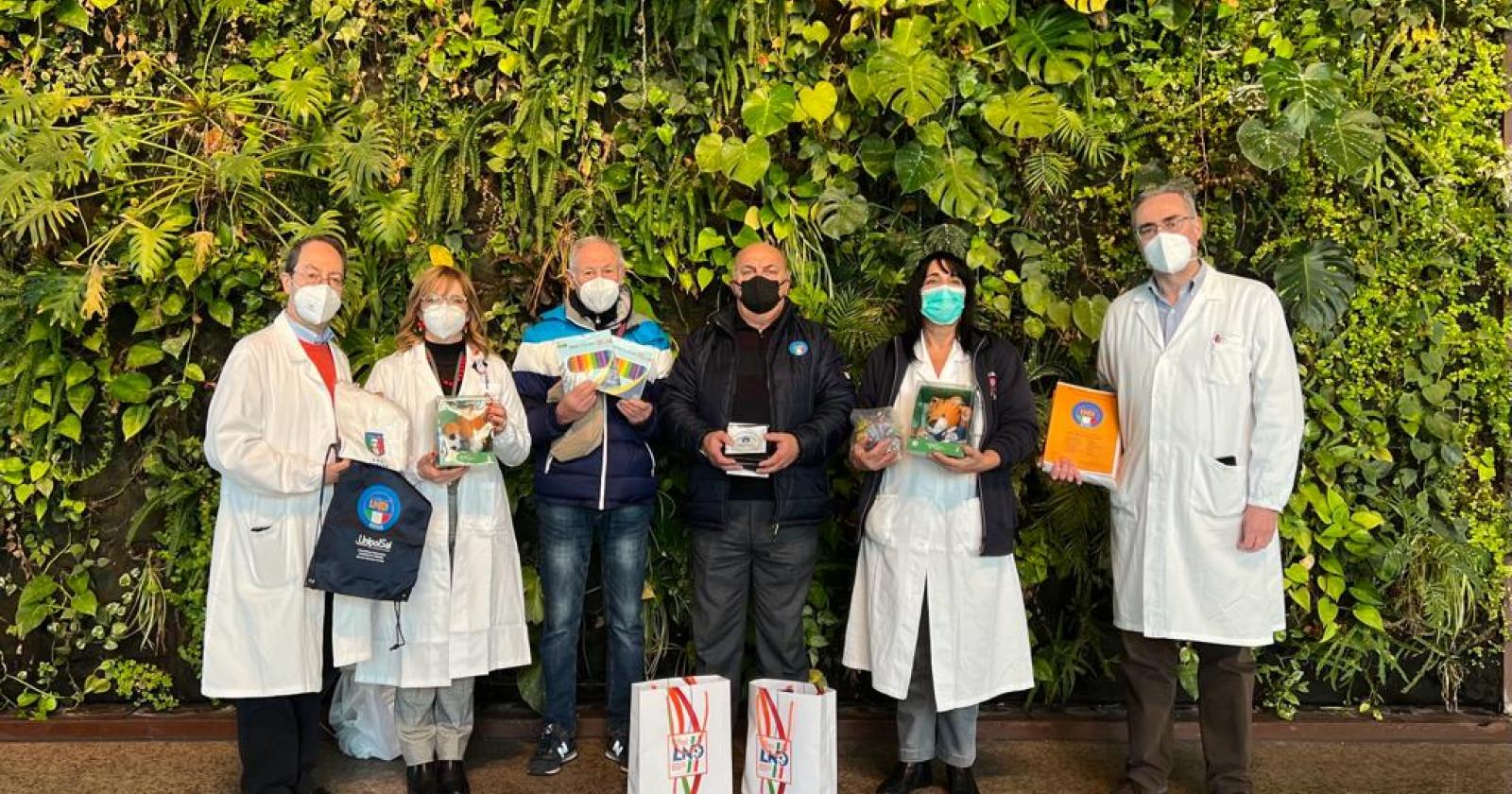 Figc: Un dono speciale ai bambini dell'Ospedale di Rovigo