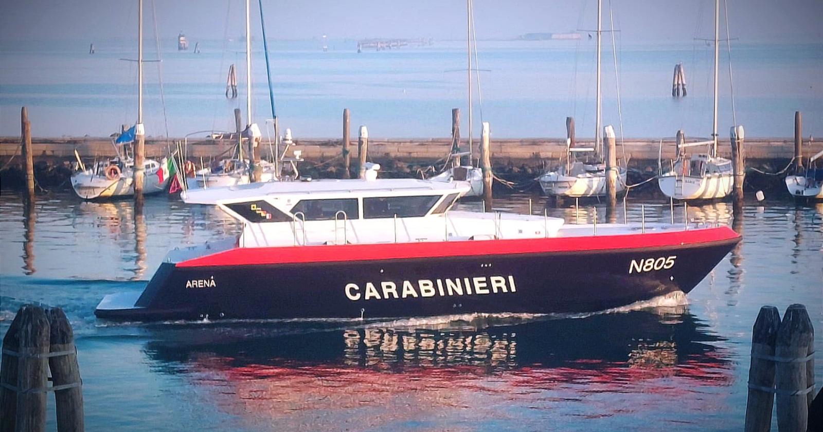I carabinieri di Chioggia sequestrano 600 Kg di molluschi senza tracciabilità