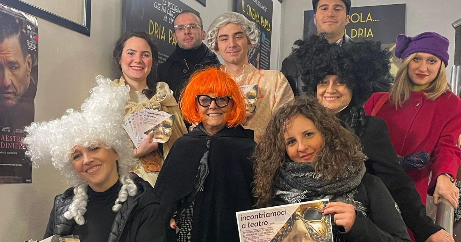 Gli attori di Fita Rovigo animano il centro per "Incontriamoci a Teatro"