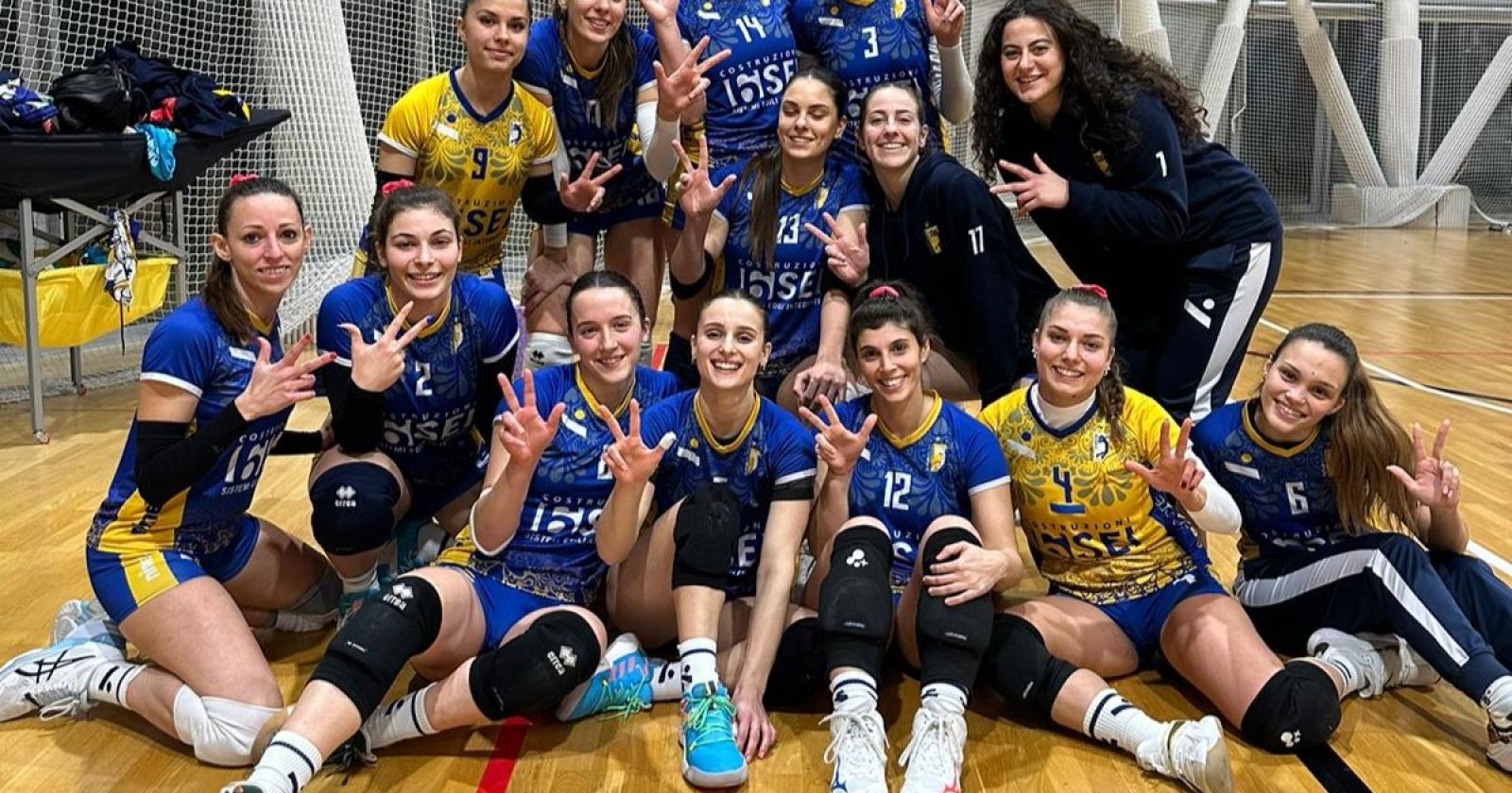 Il Futurvolley inizia il 2024 con una vittoria a Trecenta