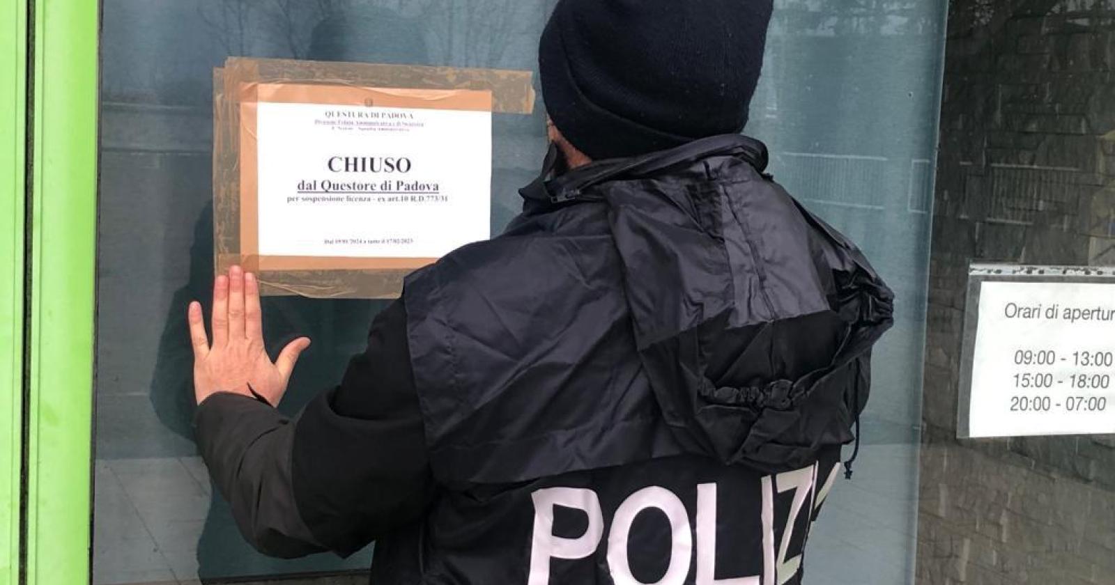 Gioco non in regola, chiusa la sala