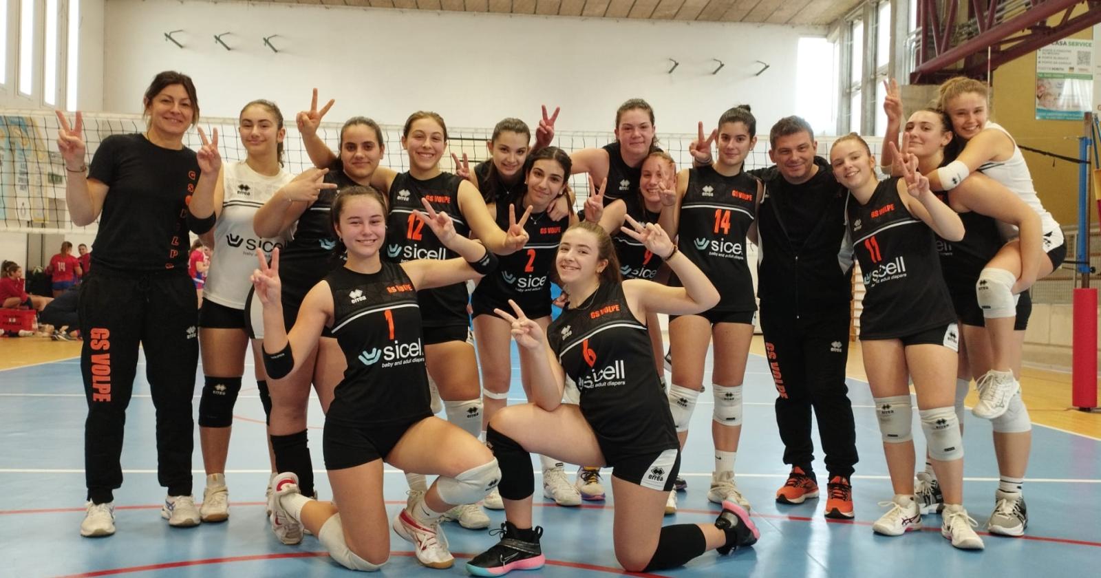 Emozioni e spettacolo nella semifinale di pallavolo femminile U18 