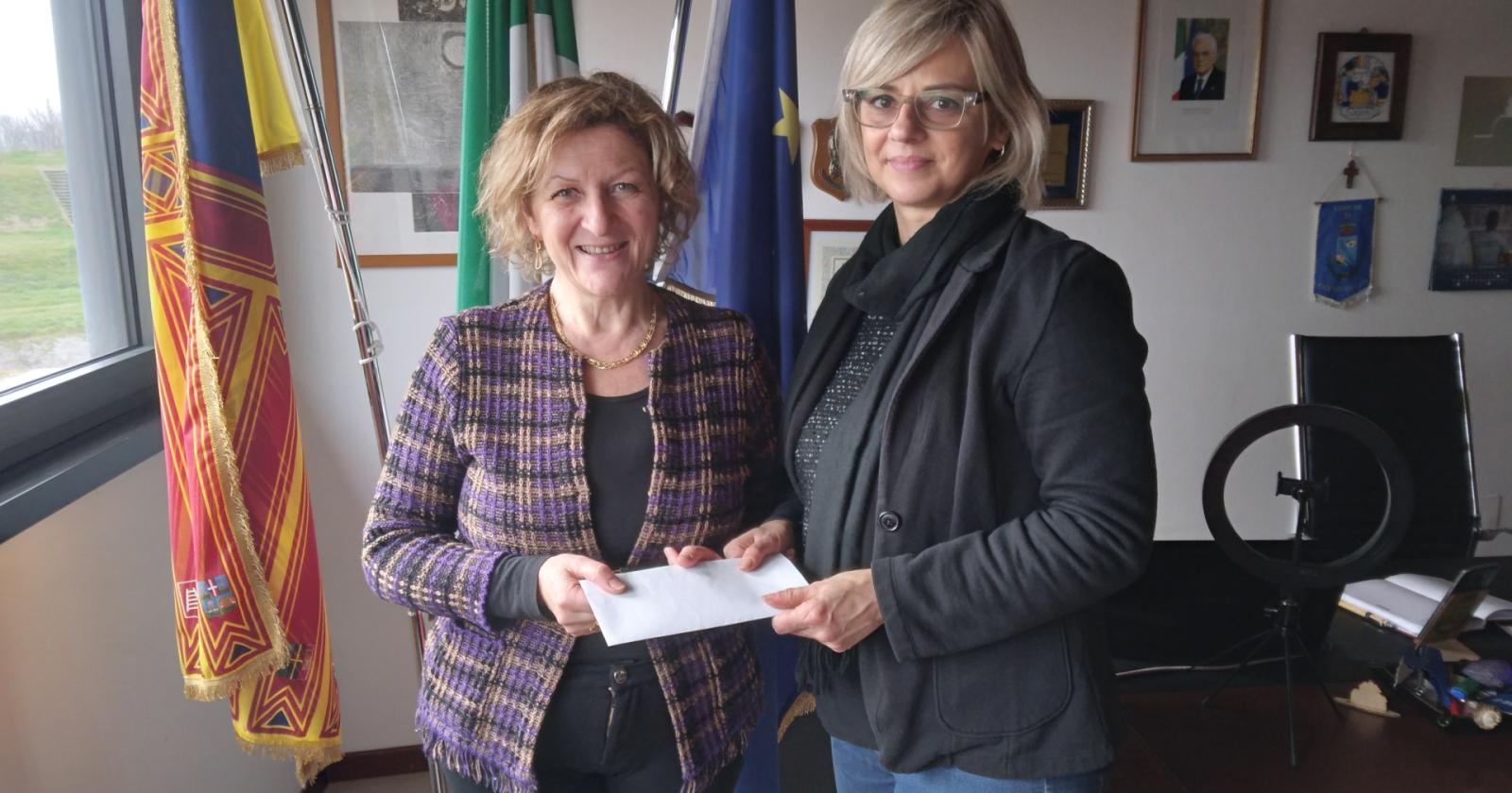 A Occhiobello panchine rosse contro la violenza sulle donne