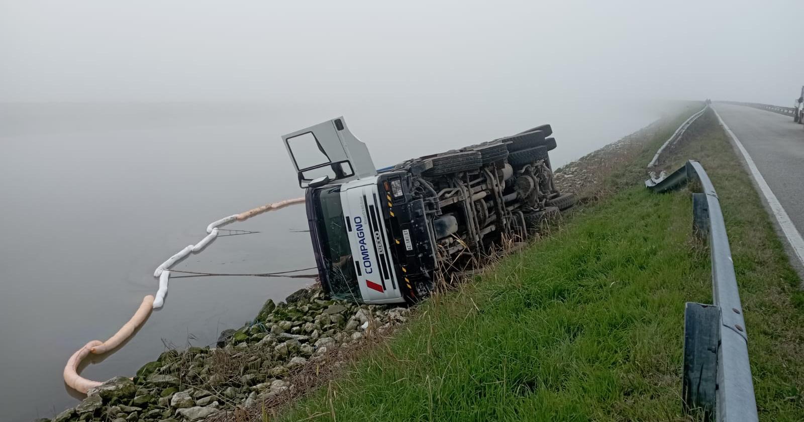 Pauroso incidente, scongiurato l'inquinamento