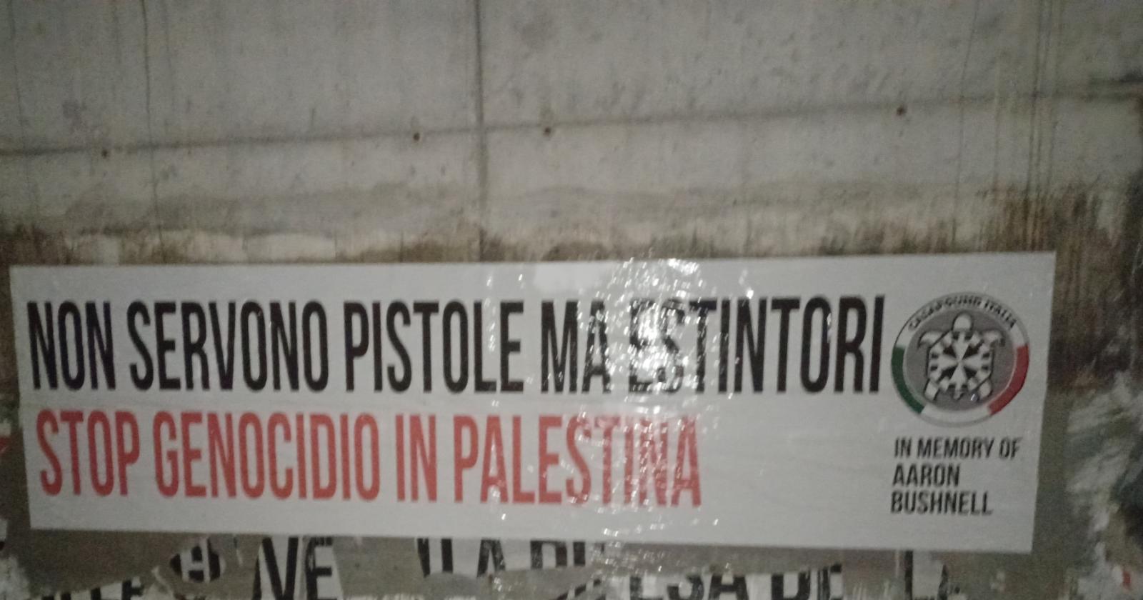 Blitz contro la guerra a Gaza