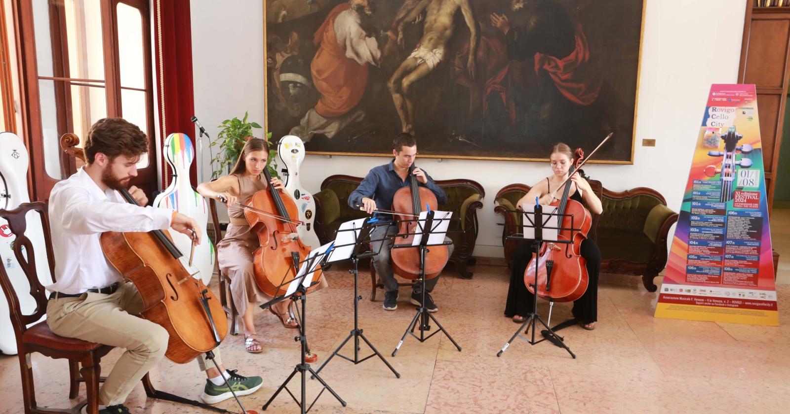 Il canto dei violoncelli risuona a Rovigo