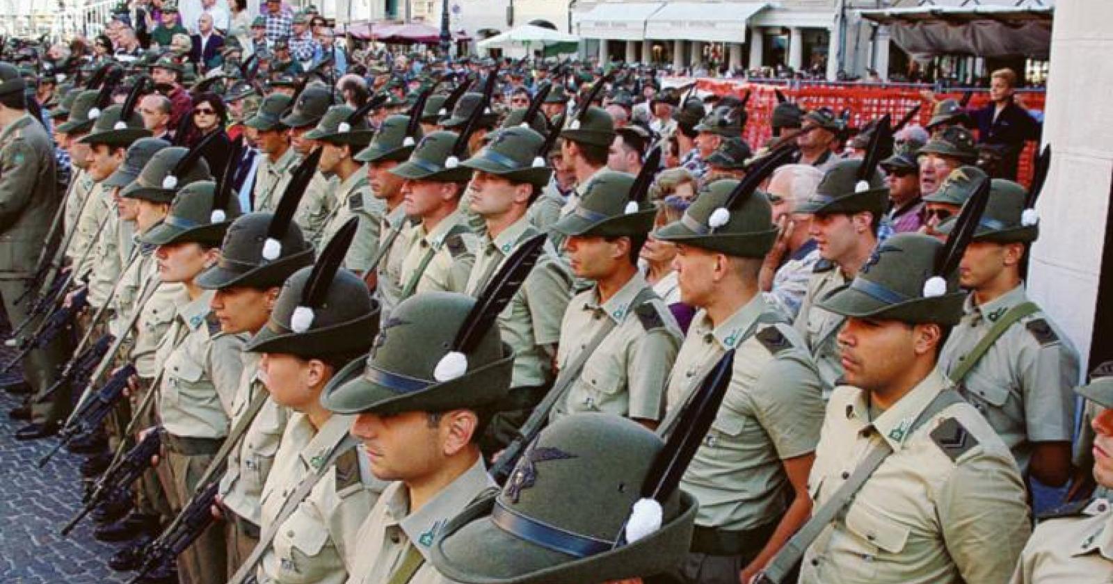 Oggi la grande parata degli Alpini