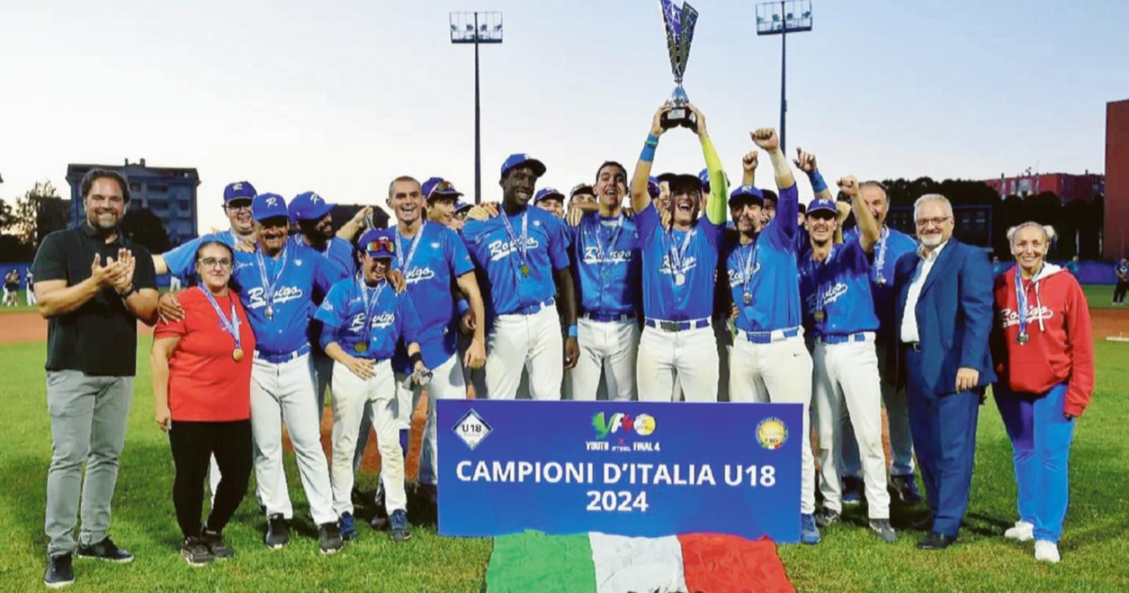 Bsc Rovigo, l’Under 18 è campione d’Italia