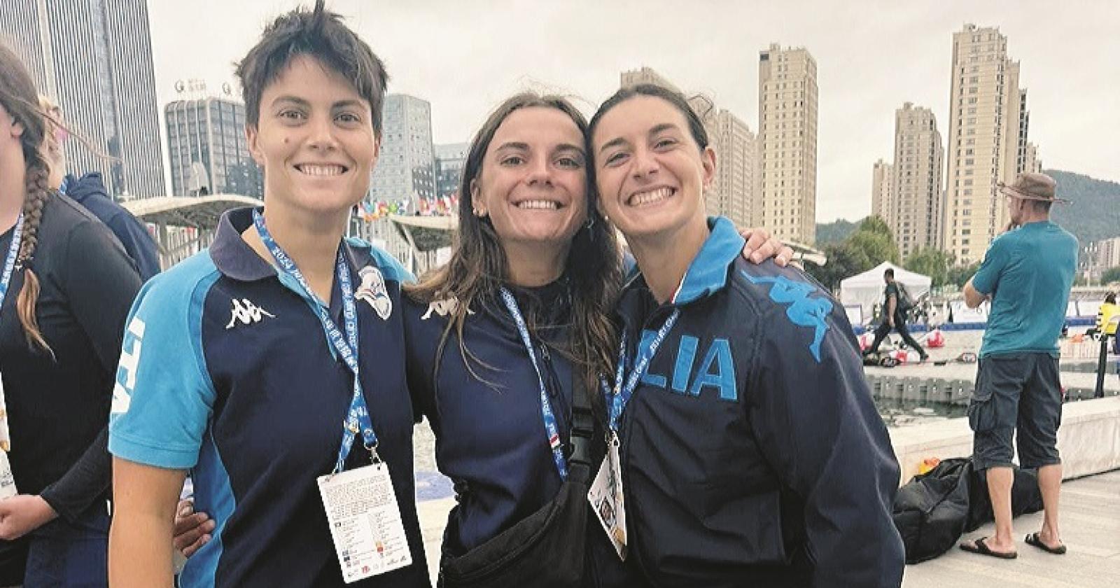 Tre rodigine con l’argento mondiale