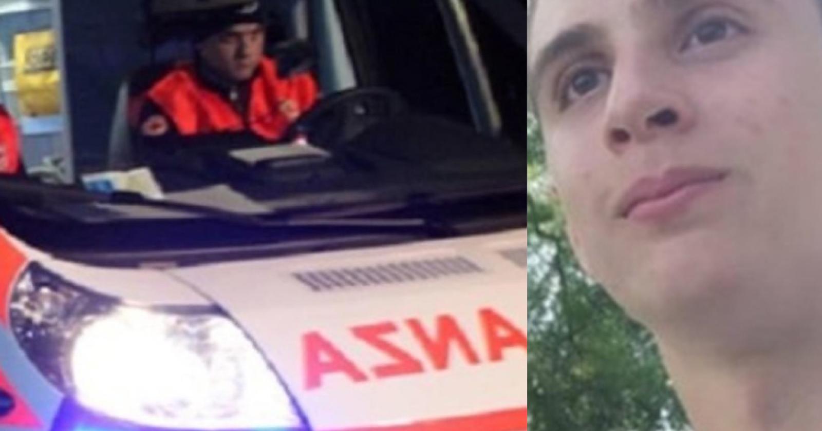 Impatto devastante, Samuele muore a 21 anni