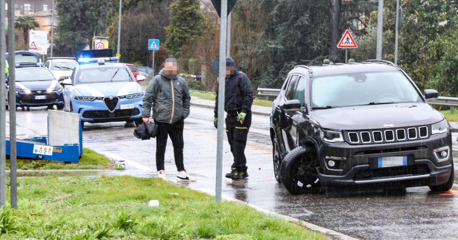 Schianto al solito incrocio