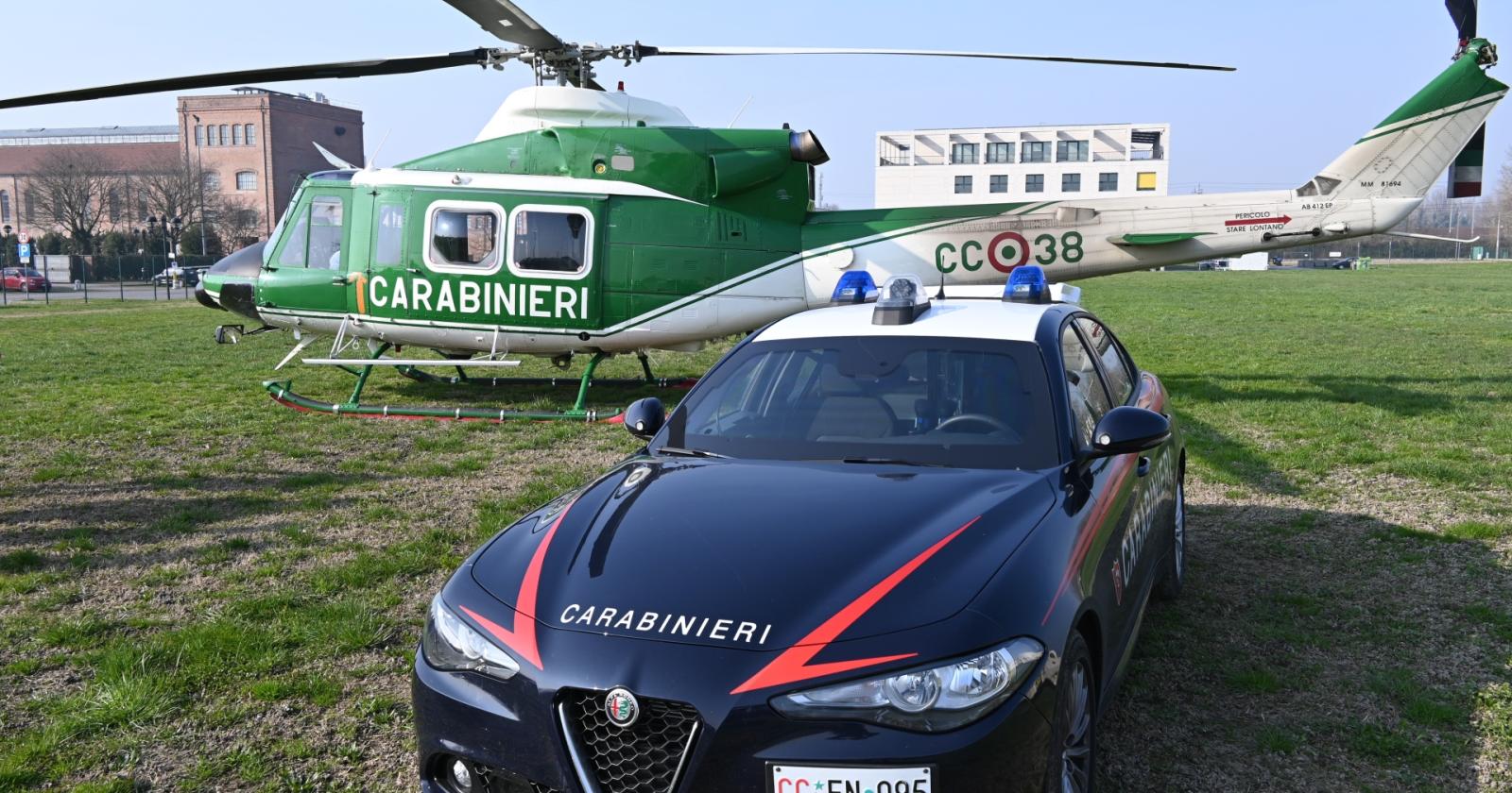 Controlli straordinari con l'elicottero