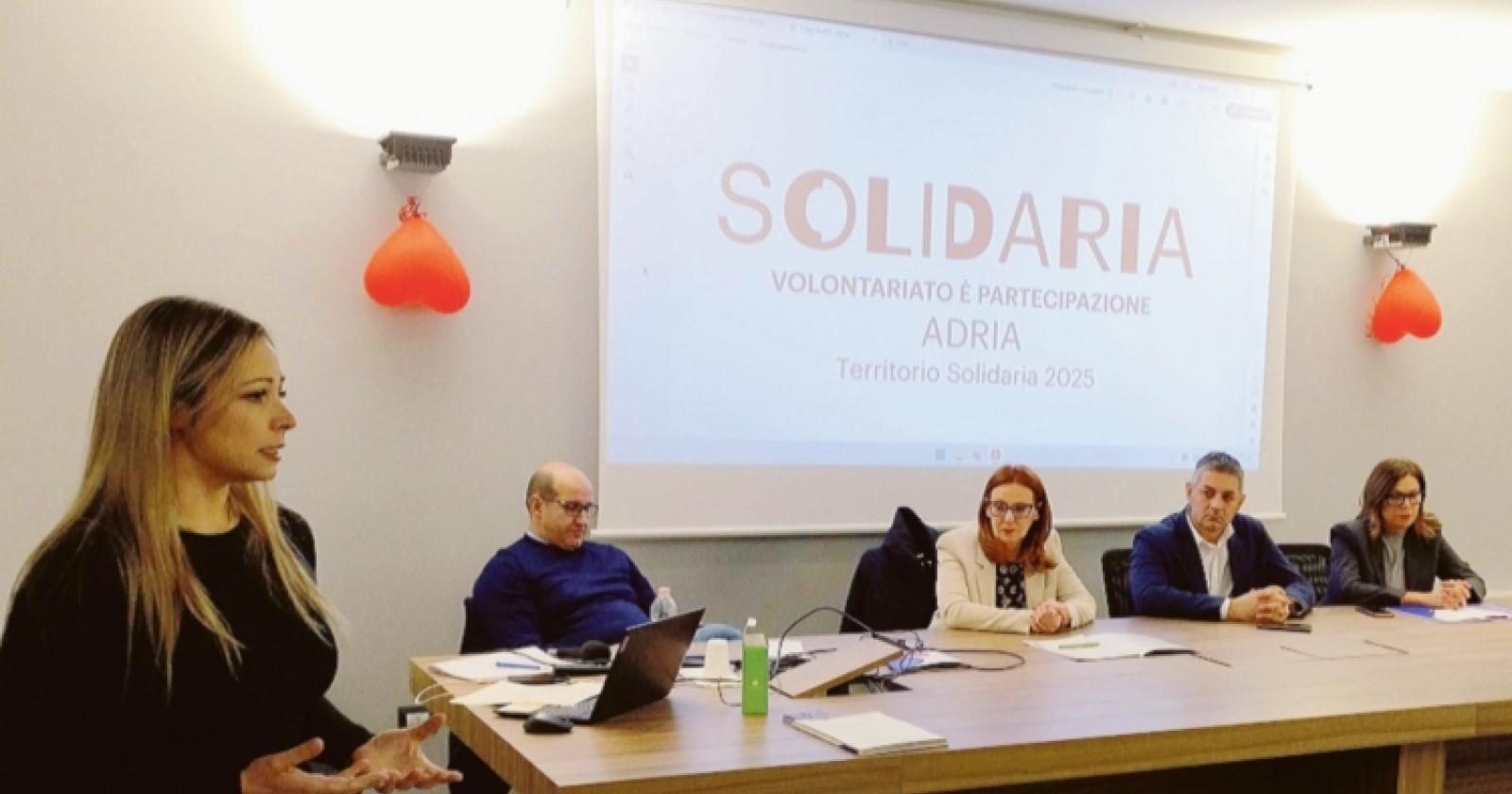 Il Csv apre il cantiere di Solidaria