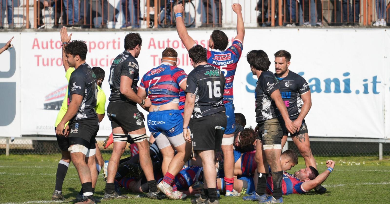 Bersaglieri schiacciasassi: 37-7, Sitav Lyons ko e bonus conquistato