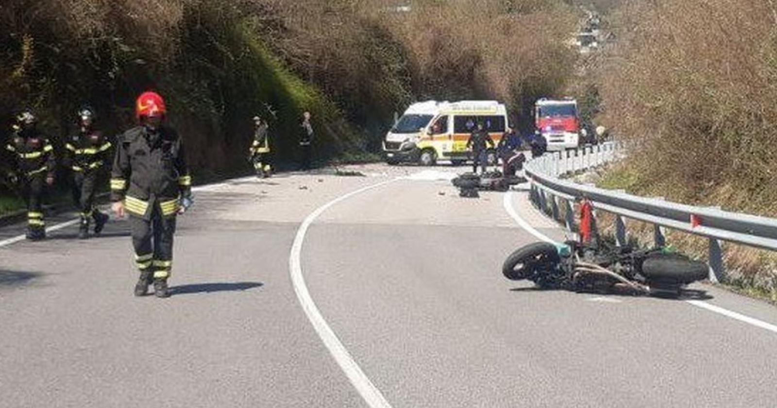 Tragedia sulla strada del Vajont, muore un centauro