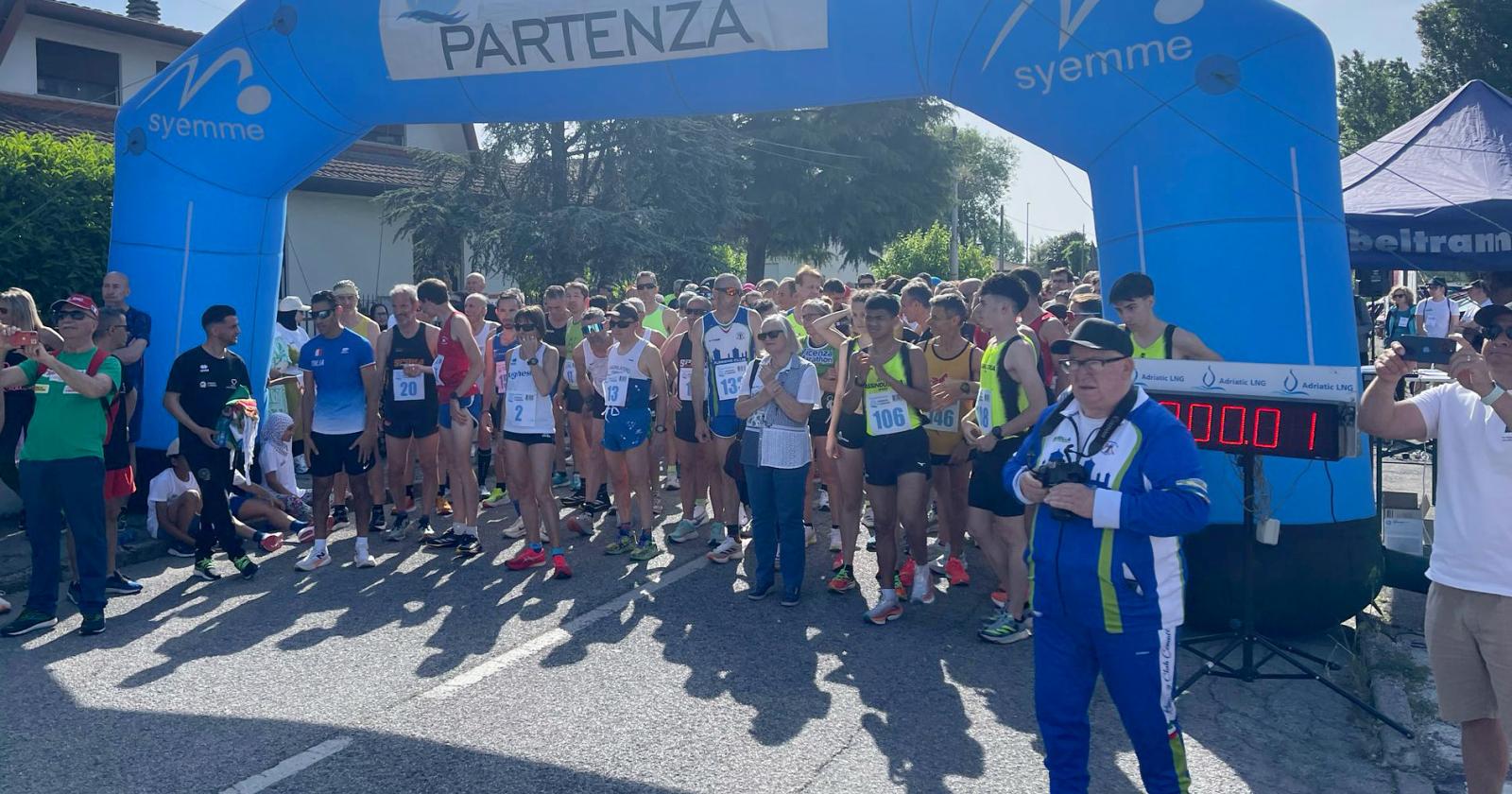 Una “Correre in pineta” stellare