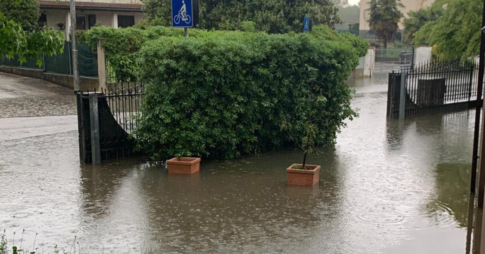 Maltempo nell'Alta Padovana: eroici salvataggi e disagi diffusi