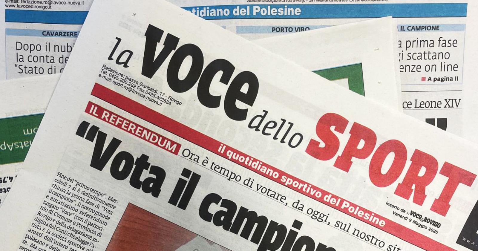 Al via la fase online del referendum sportivo, vota il tuo atleta preferito!