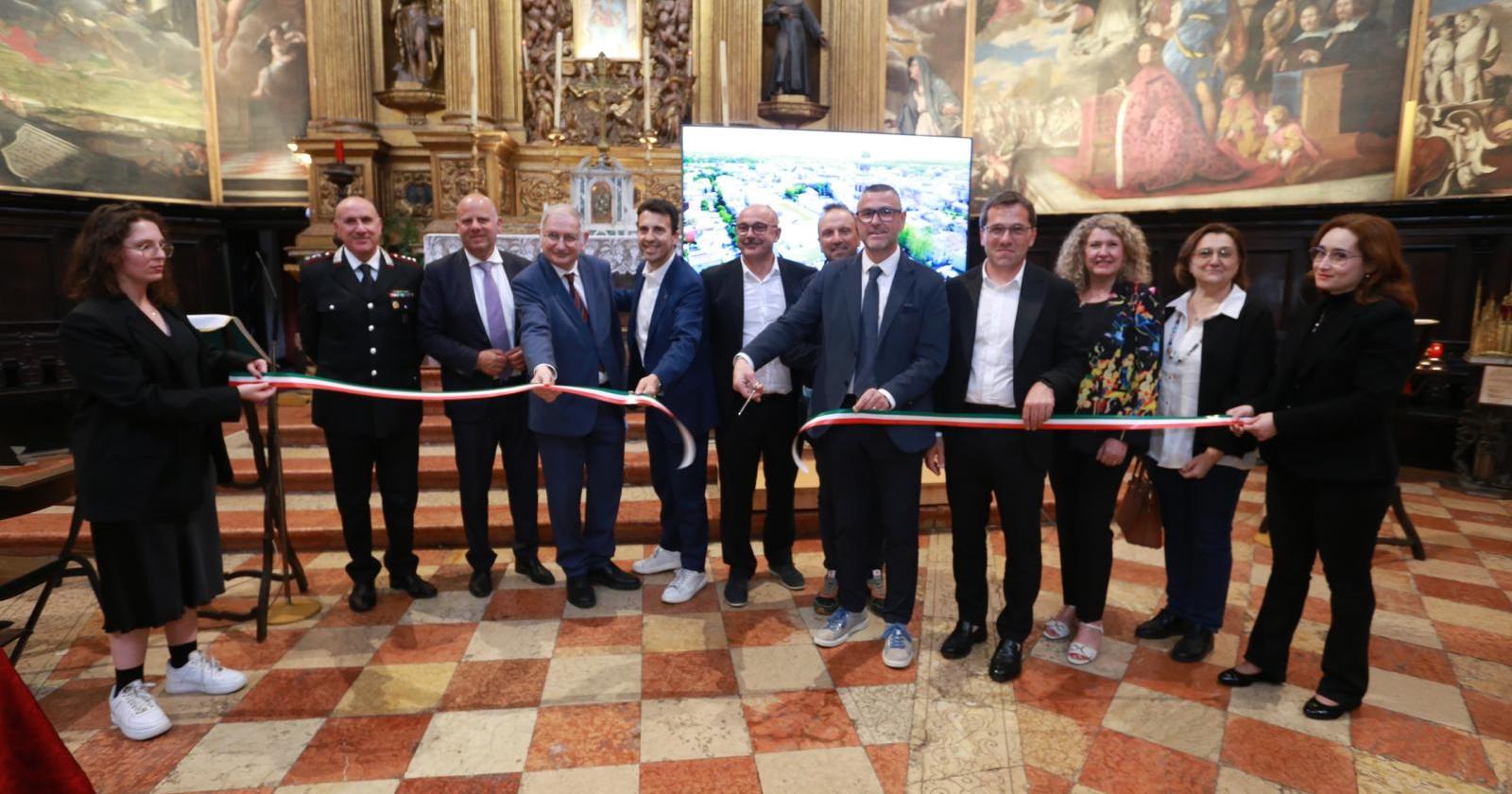 Inaugurazione in Rotonda tra arte, acqua e territorio