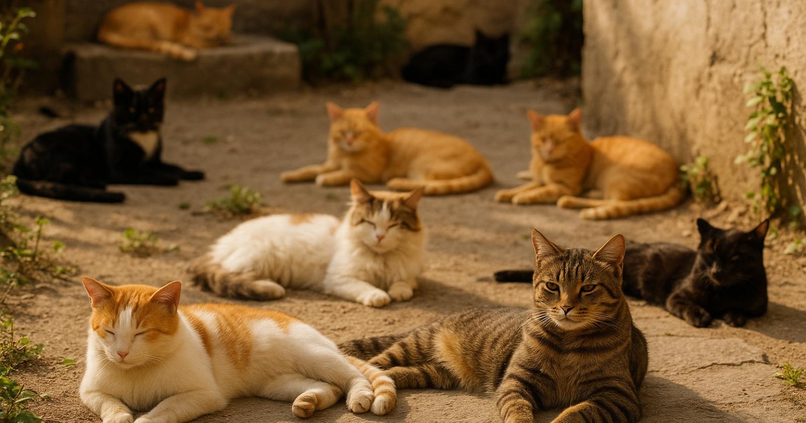 Strage di gatti nella colonia felina