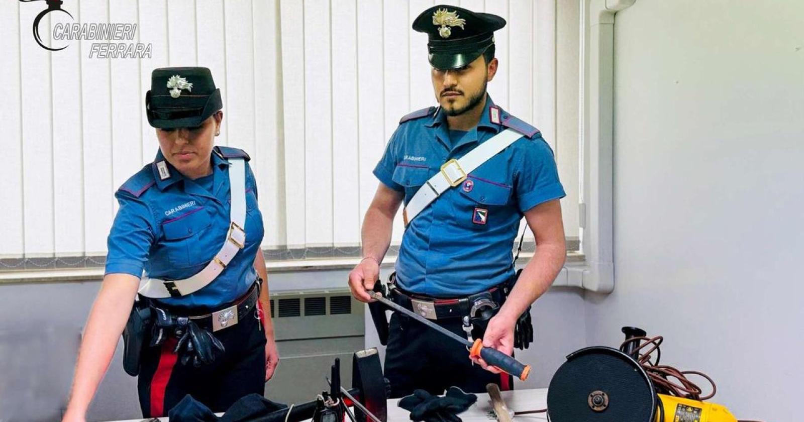 Operazione a Ferrara: sventato un colpo grazie all'intervento tempestivo dei carabinieri