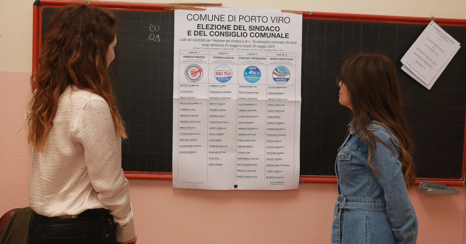 Porto Viro, alle 19 vota il 37,98%
