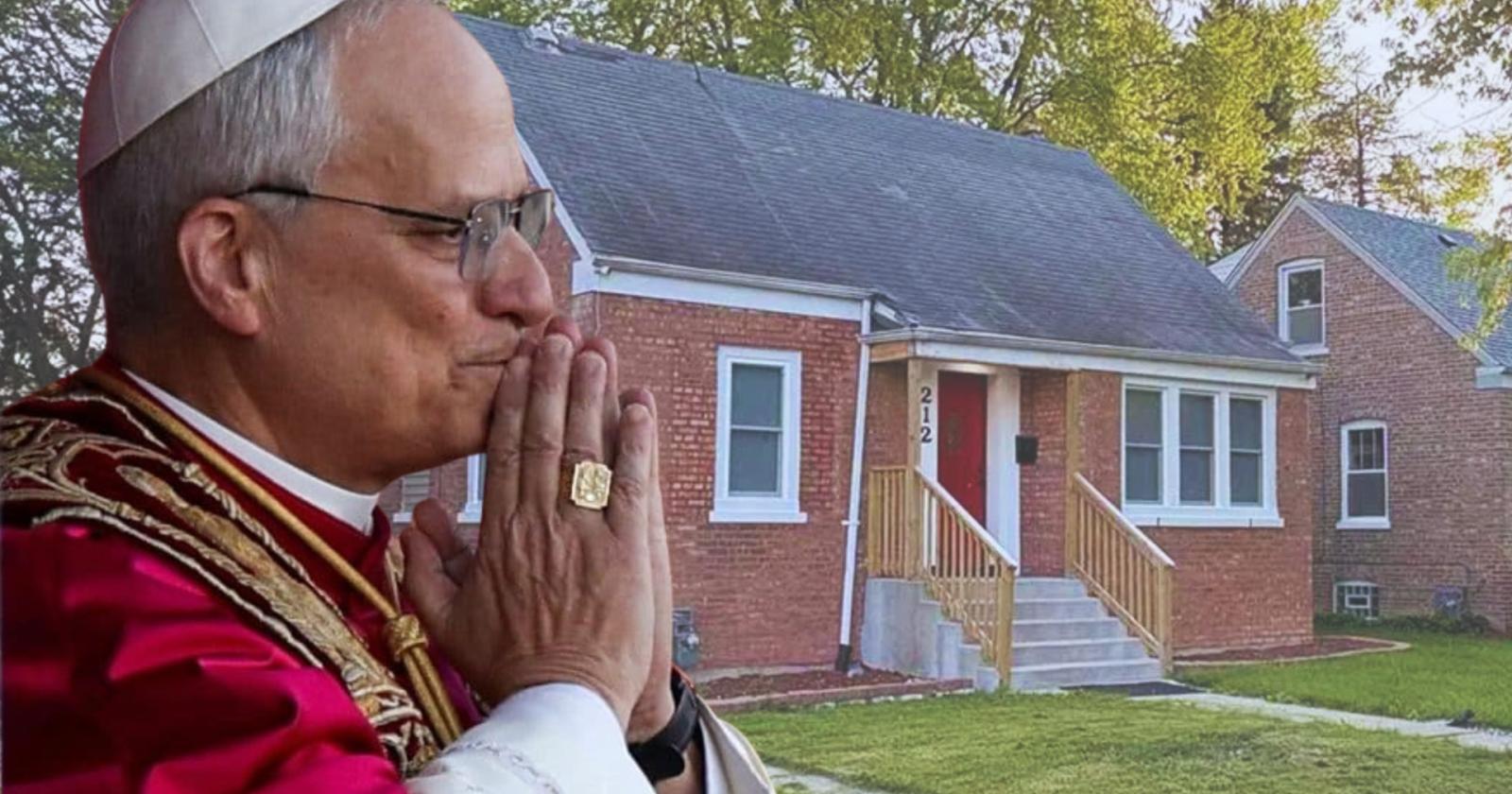 La casa del Papa Leone XIV: da covo di droga a reliquia di valore