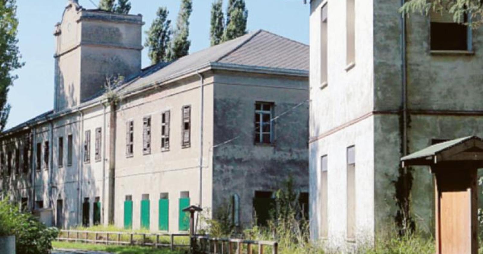 Pericolo amianto all'ex manicomio