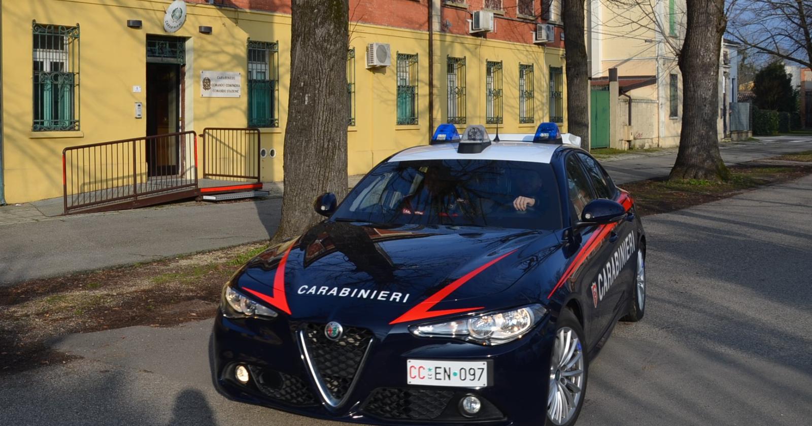 Botte da orbi, anche ai carabinieri 