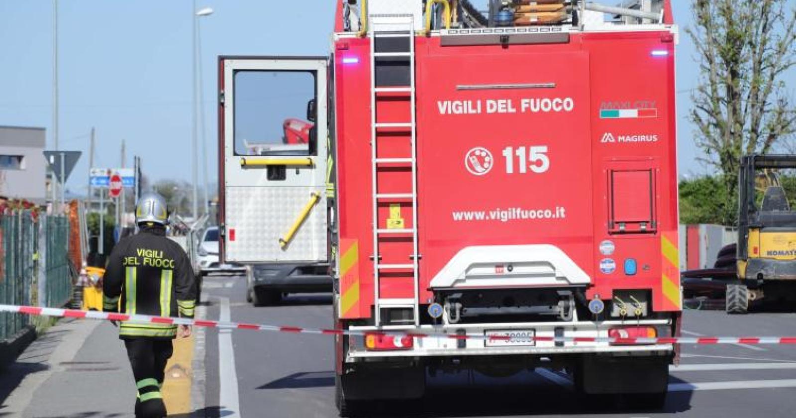 Fuga di ammoniaca a Santa Maria di Sala: la prontezza dei soccorsi evita il peggio