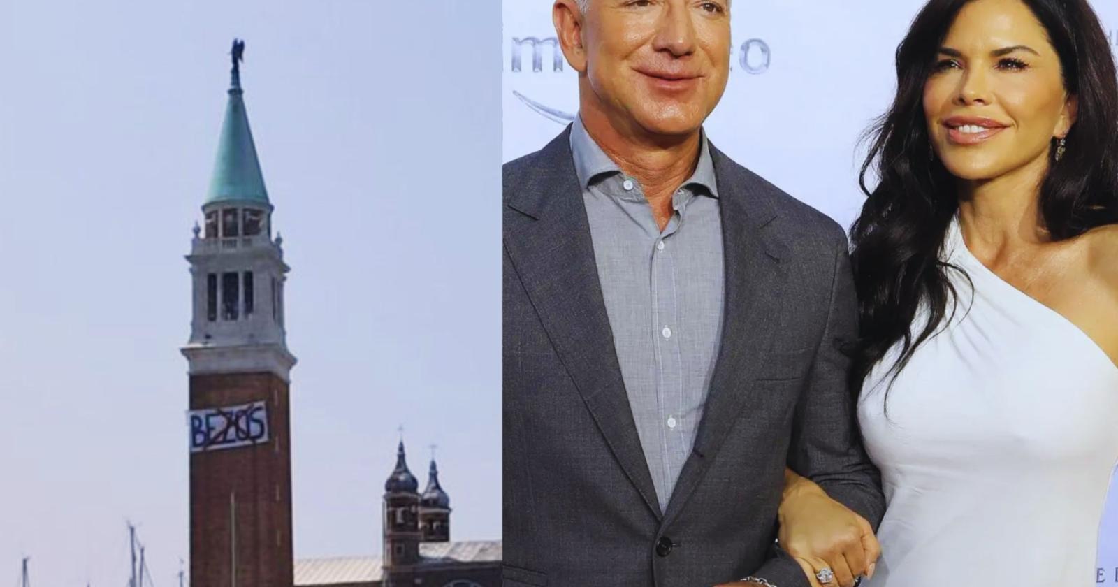 Venezia si ribella: "La città non è in vendita" contro le nozze di Jeff Bezos