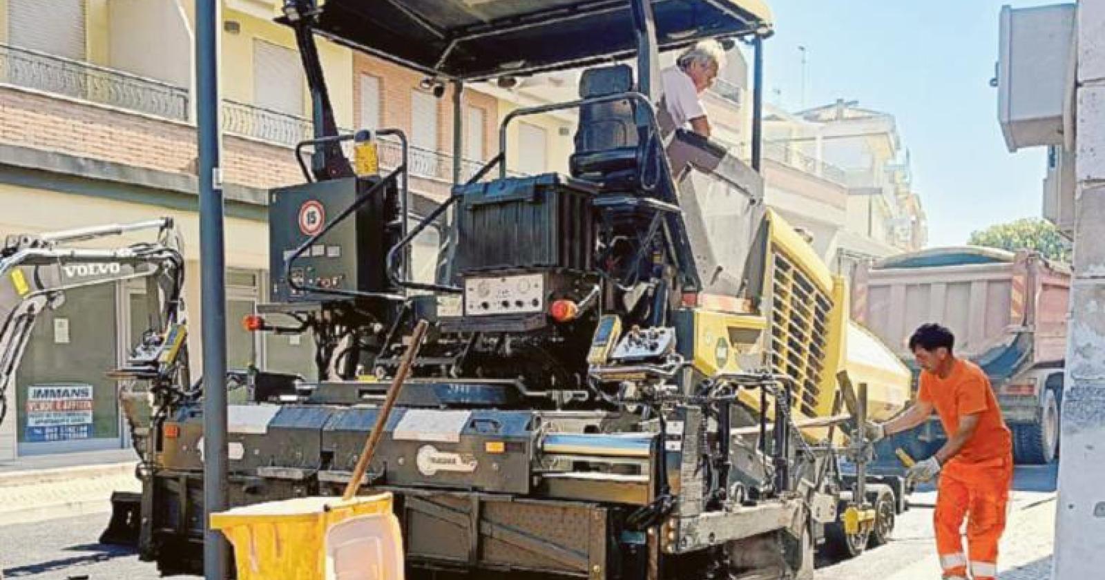 Ponte Marabin e circonvallazione l’asfalto sta per arrivare anche qui