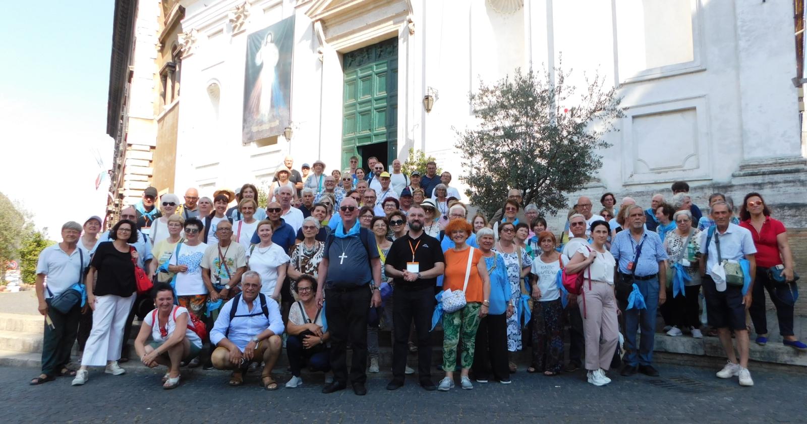 Tanti i polesani pellegrini nell'Urbe insieme al vescovo Pavanello