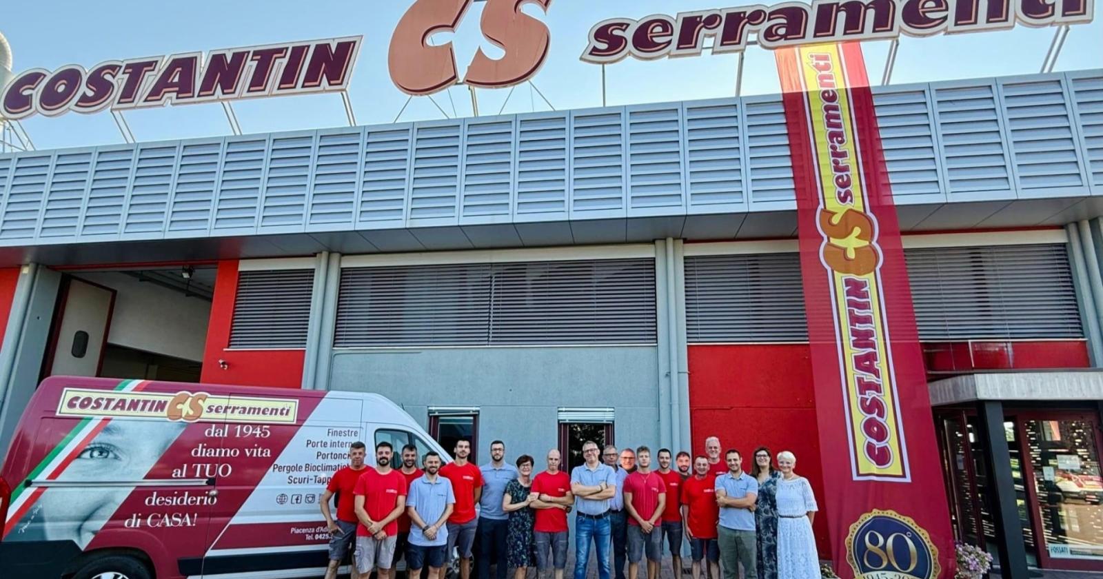 Costantin Serramenti celebra 80 anni di attività: dal laboratorio di Vittorio Costantin a un’impresa moderna