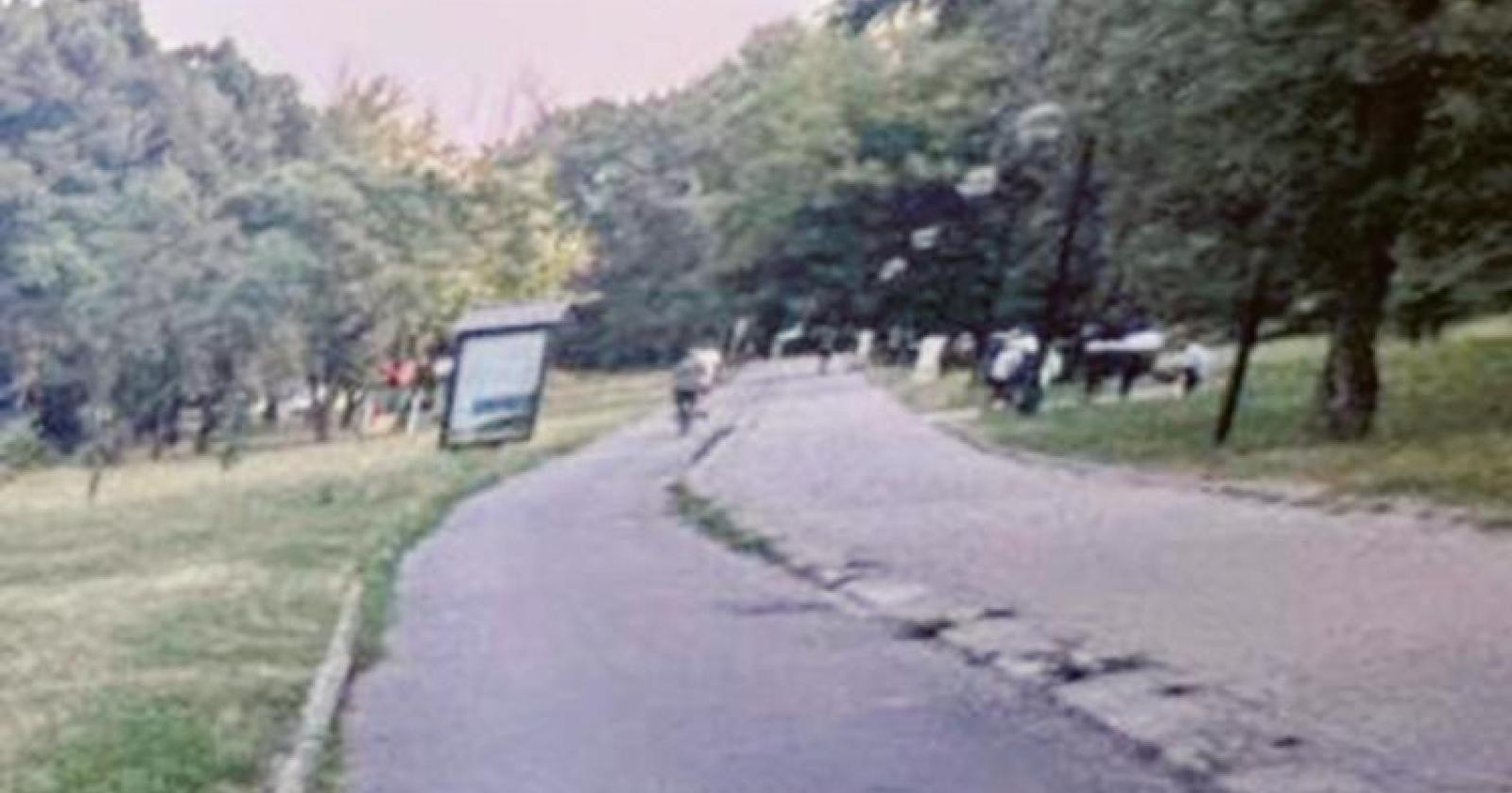 La ciclabile è stata ripulita