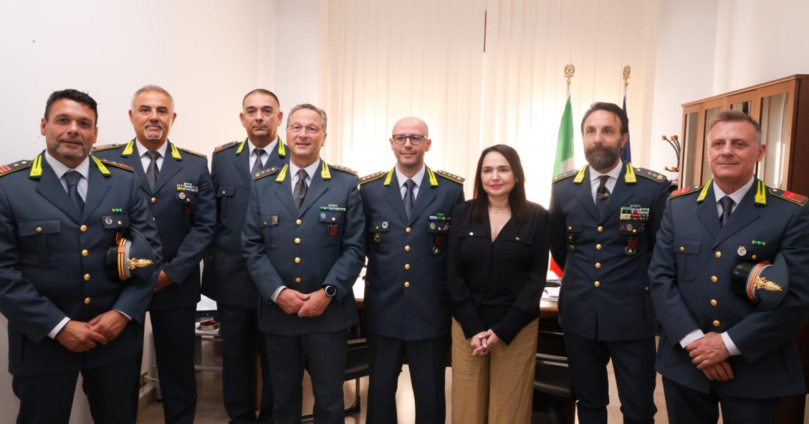 Romeo, visita alla finanza