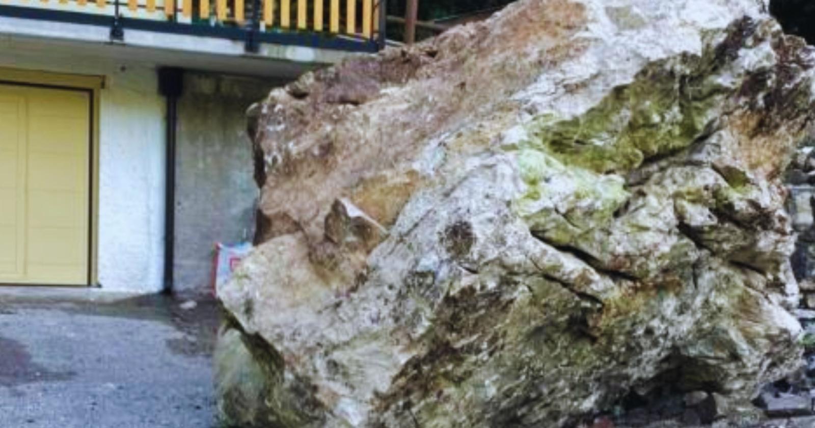 La roccia che ha sfiorato Setteville: un miracolo tra le Dolomiti