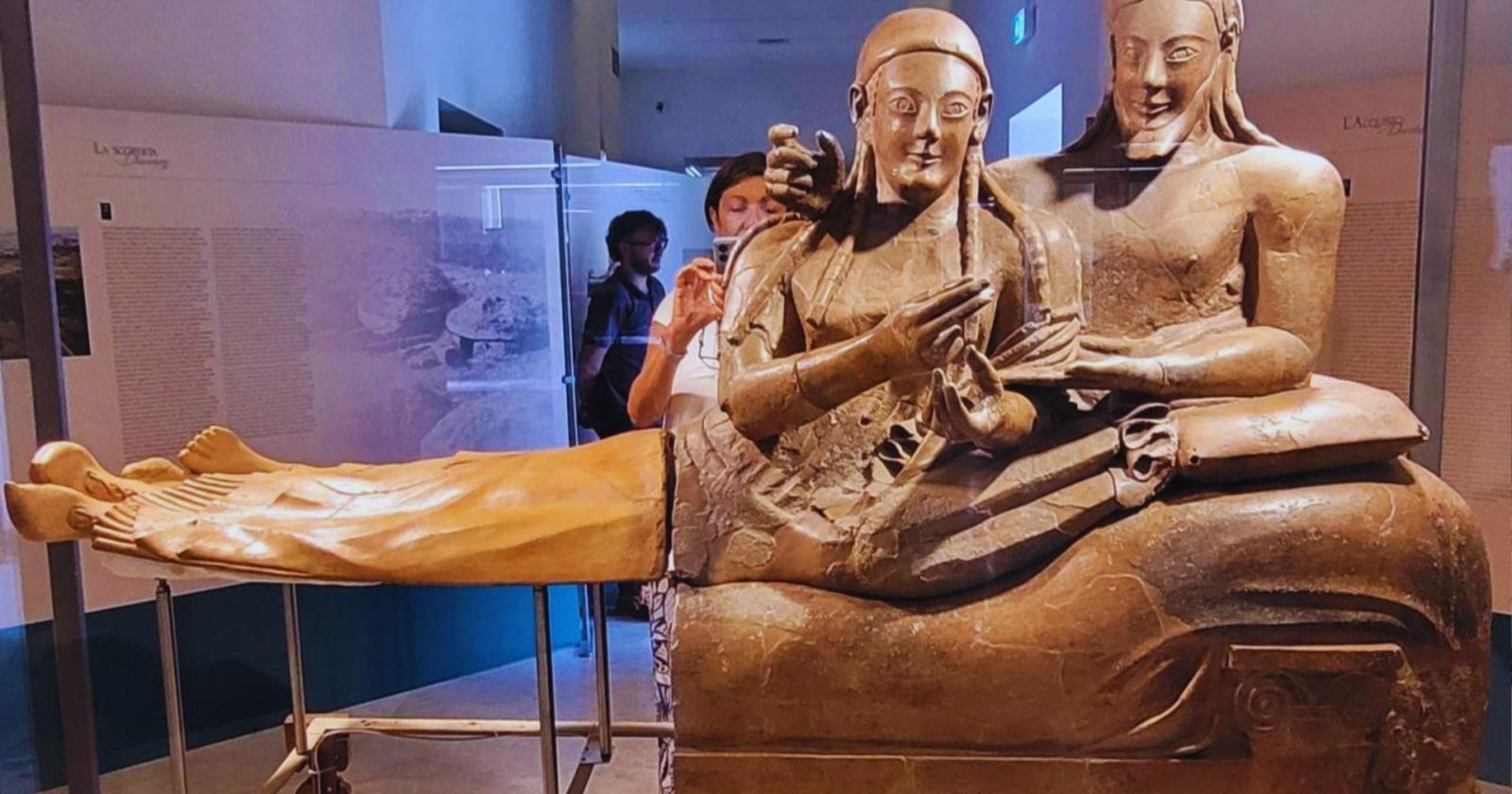 Il restauro del Sarcofago degli Sposi: un viaggio nel tempo al Museo Nazionale Etrusco di Roma