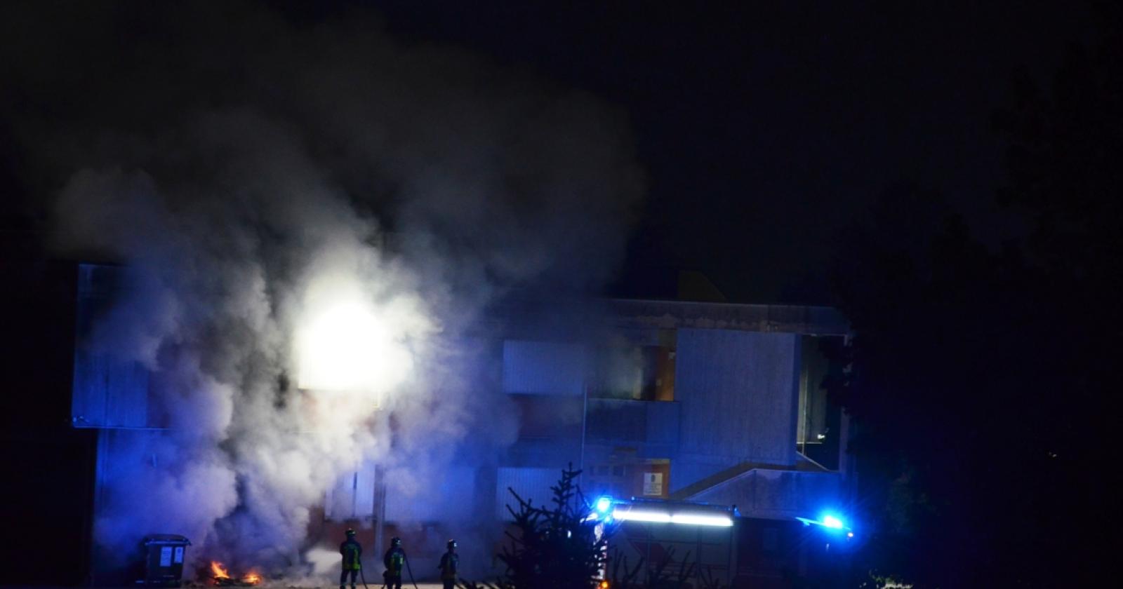Fiamme al Balzan, denuncia e indagini