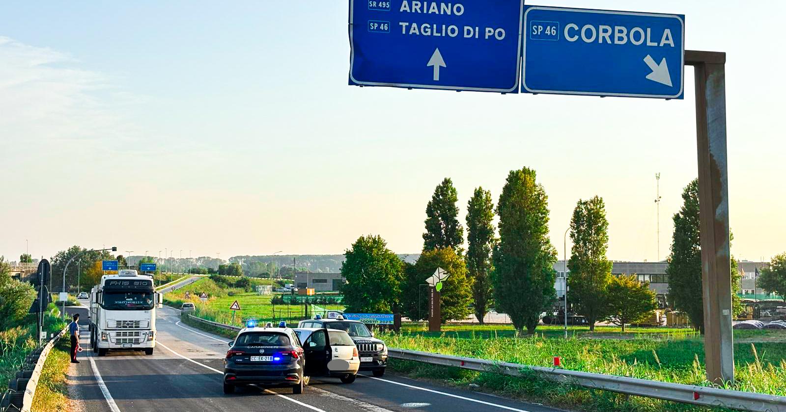 Un carabiniere ferito nell'inseguimento
