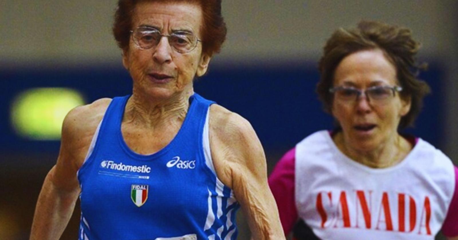 A 92 anni corre come nessun’altra: il corpo di Emma Mazzenga mette alla prova la scienza
