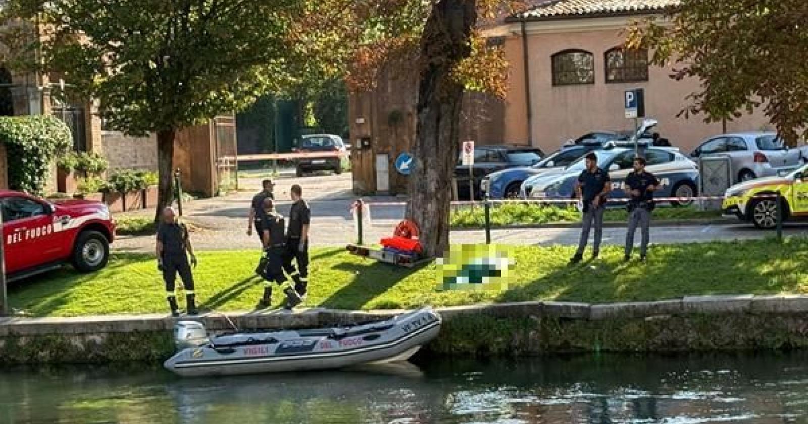 Tragedia sul Sile a Treviso: si tuffa per recuperare una palla, ritrovato senza vita