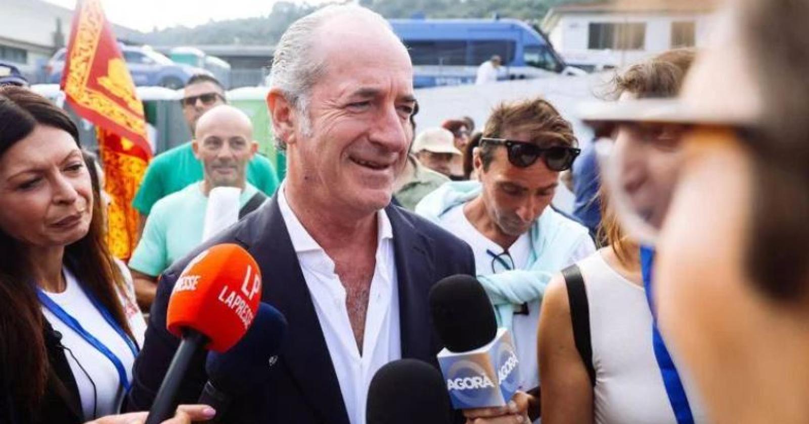A Pontida Zaia: "Volere il governatore leghista non è lesa maestà"