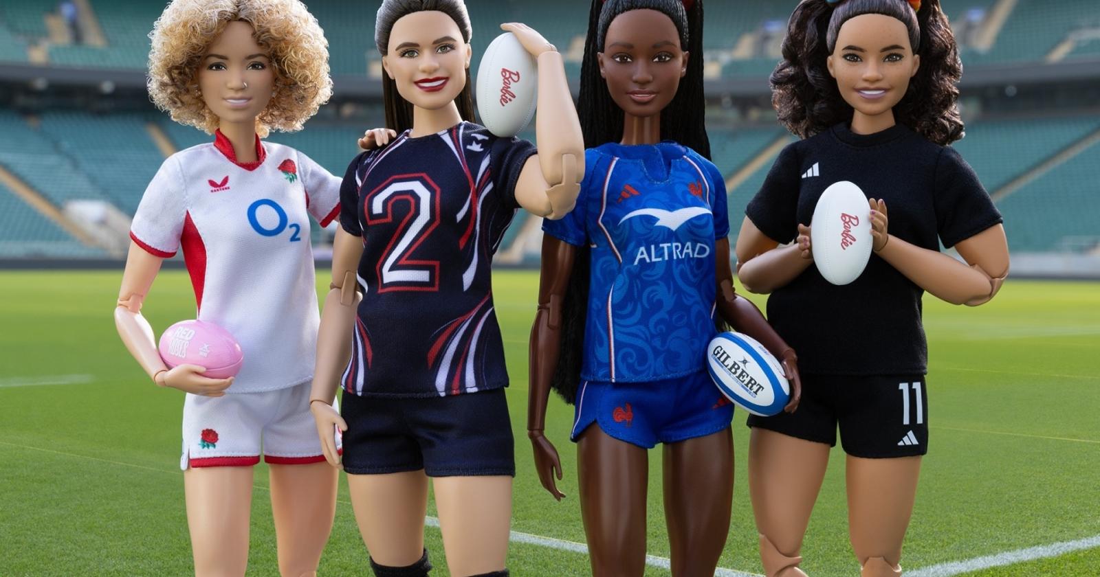Barbie ora gioca a....rugby!