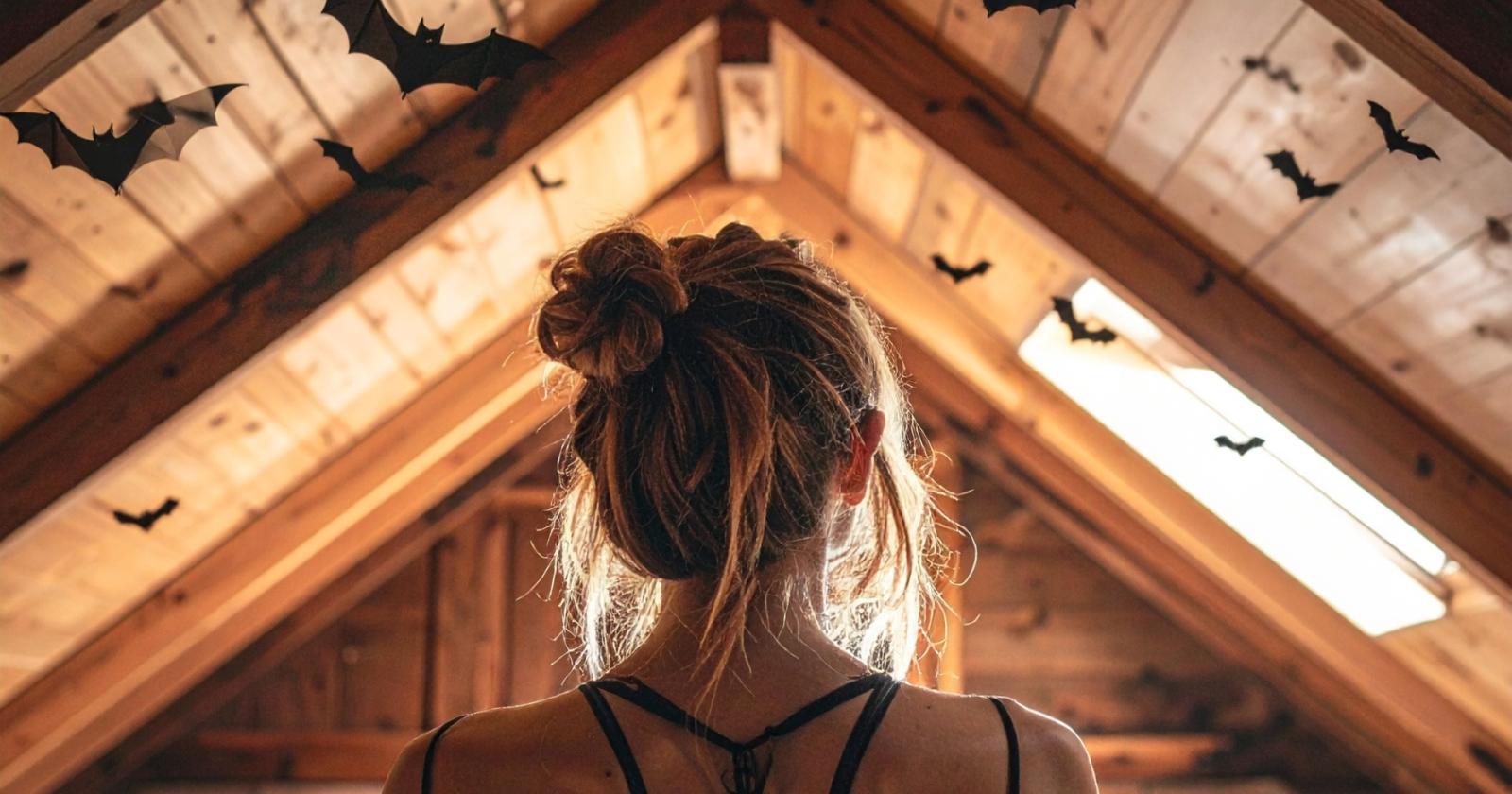 Vive in casa con 300 pipistrelli