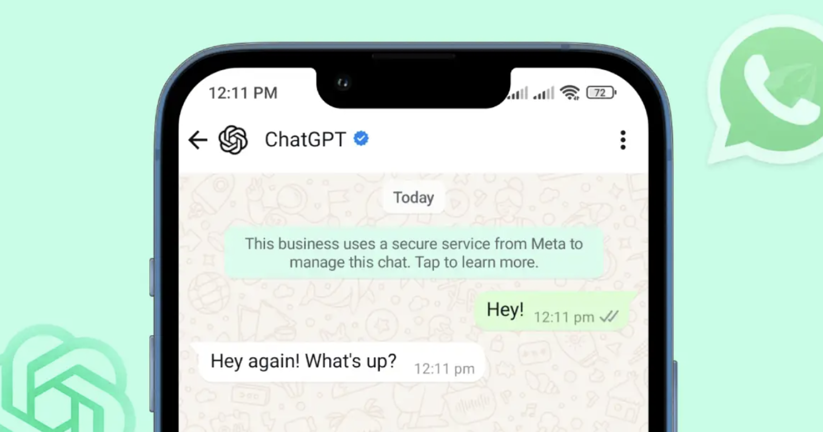 Addio a ChatGPT su WhatsApp