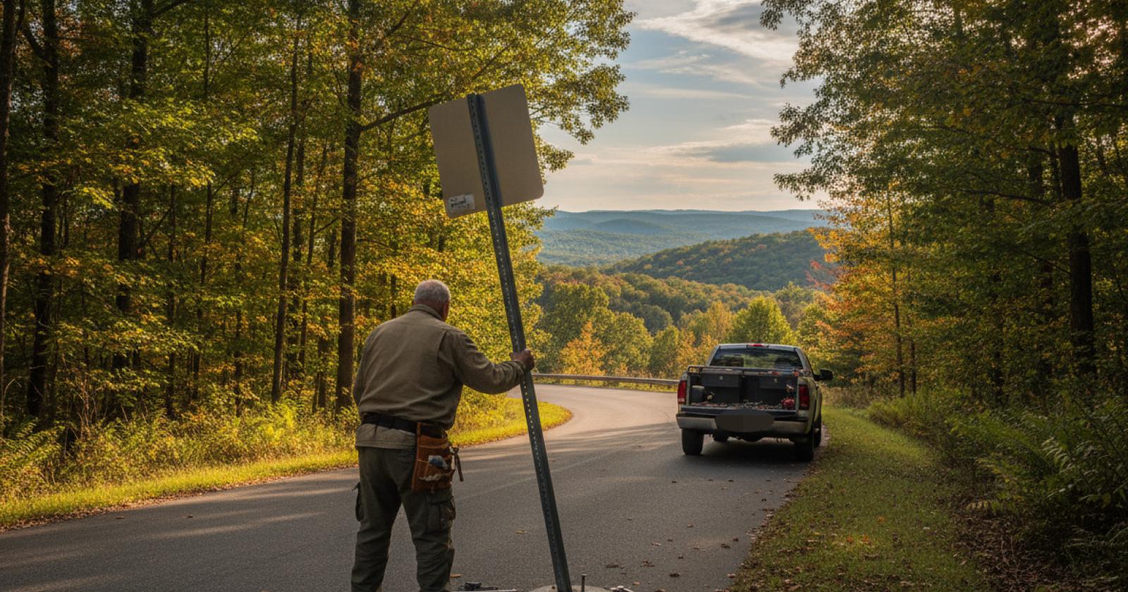 A 80 anni ruba i pali stradali per fare l'orto