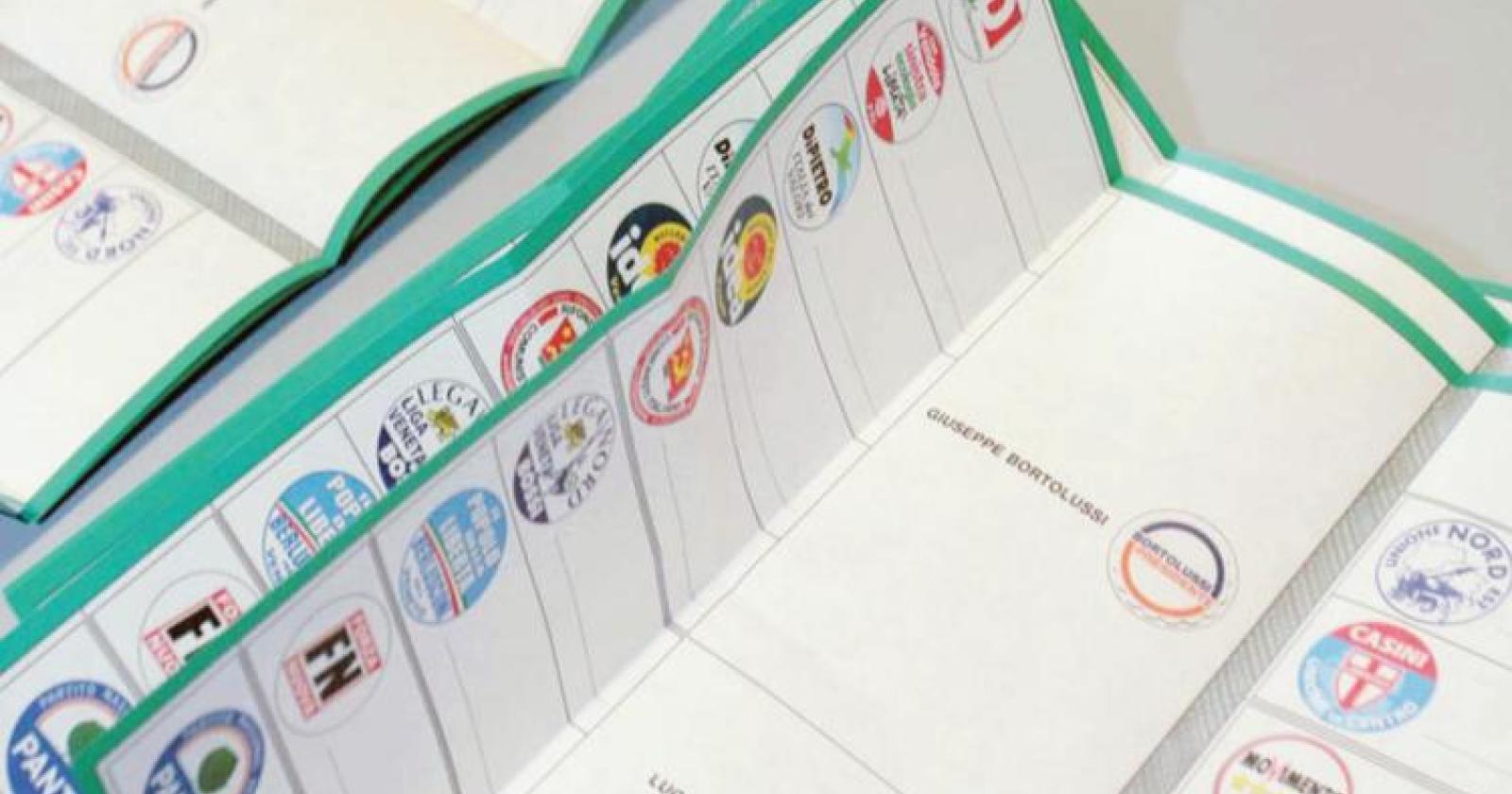 Scheda elettorale, ecco l’ordine